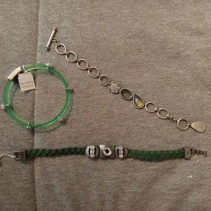 Lia Sophia Green Bracelets